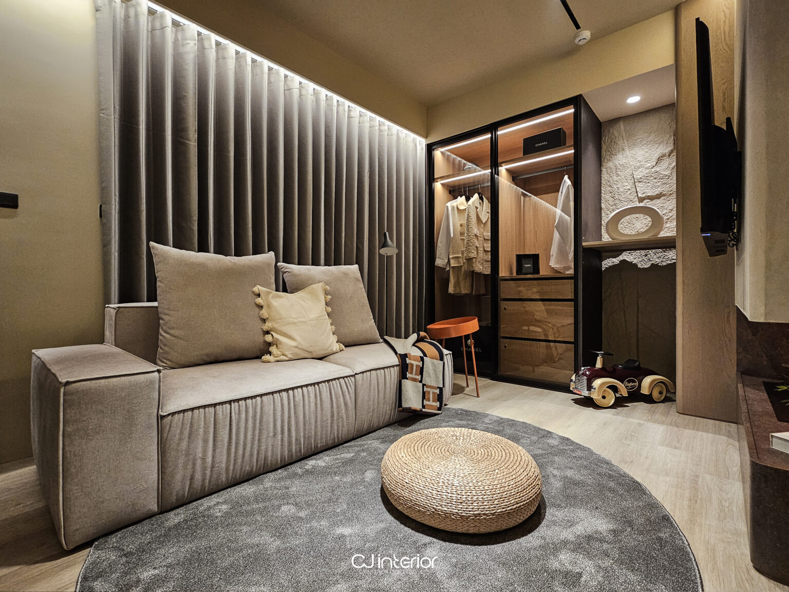 美麗城安_H宅 - CJ INTERIOR 長景室內裝修設計有限公司